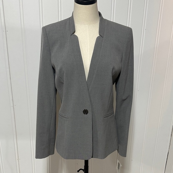Preston & York Jackets & Blazers - Preston & York Elena Blazer Jacket Heather Gray Size 6 NEW